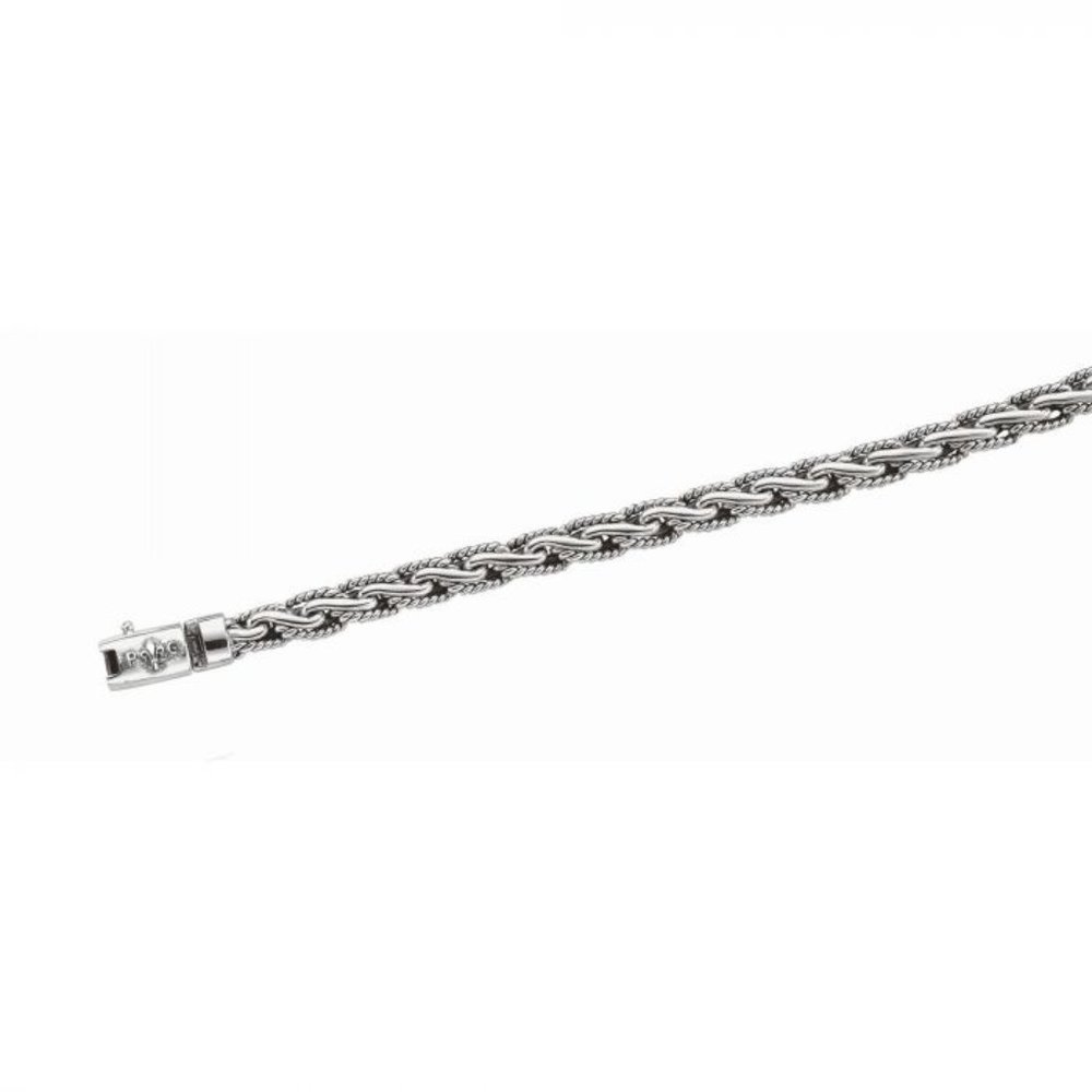 8.5 Sterling Silver 8.5mm "S" Series Bracelet